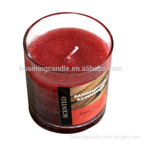 wholesale glass jar candle